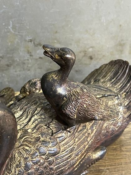 เป็ด ครอบครัว ทองเหลืองสะสม รูปที่ 12