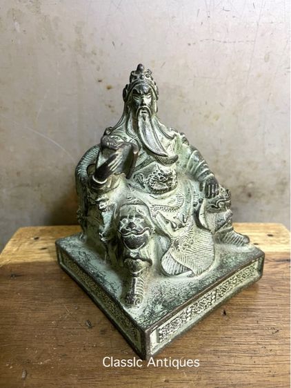 เทพเจ้ากวนอู ทองเหลืองสะสม รูปที่ 7