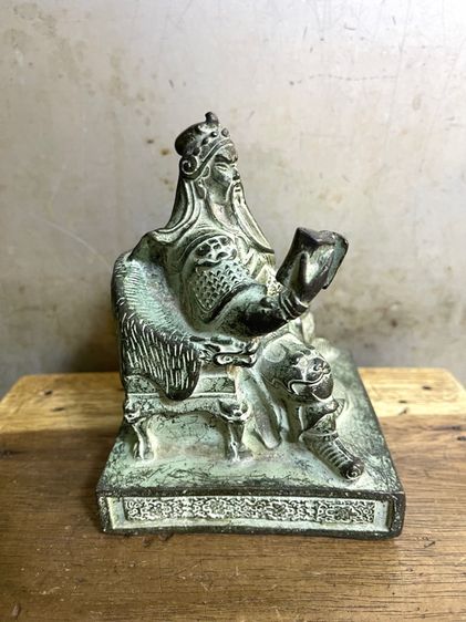 เทพเจ้ากวนอู ทองเหลืองสะสม รูปที่ 6