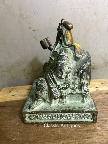 เทพเจ้ากวนอู ทองเหลืองสะสม รูปที่ 4