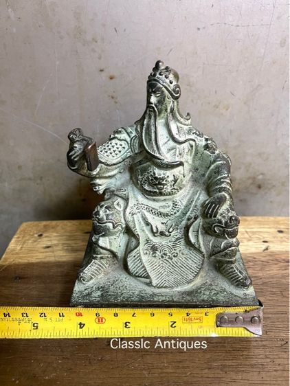 เทพเจ้ากวนอู ทองเหลืองสะสม รูปที่ 11