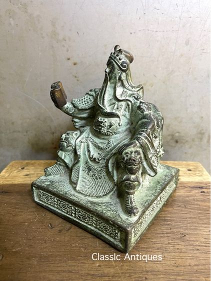 เทพเจ้ากวนอู ทองเหลืองสะสม รูปที่ 3