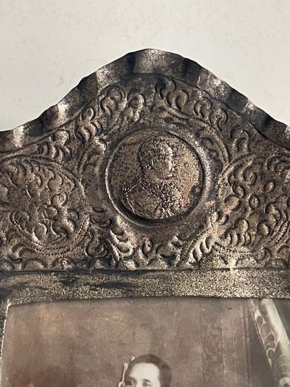 กรอบรูป เสด็จพ่อ ร.5 จ.ป.ร เก่าโบราณสะสม รูปที่ 3