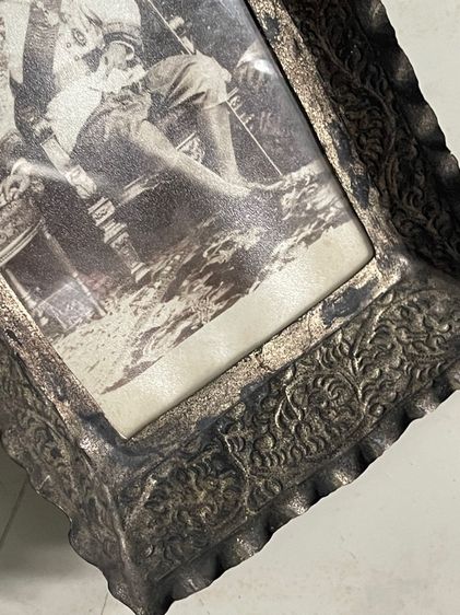 กรอบรูป เสด็จพ่อ ร.5 จ.ป.ร เก่าโบราณสะสม รูปที่ 5