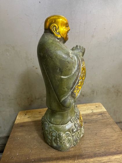 พระสังกัจจายน์ ทองเหลือง สะสม รูปที่ 6