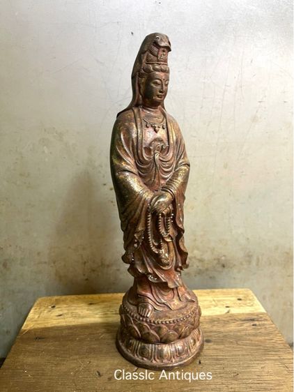 เจ้าแม่กวนอิม ทองเหลืองสะสม รูปที่ 2