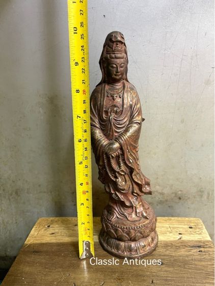 เจ้าแม่กวนอิม ทองเหลืองสะสม รูปที่ 11
