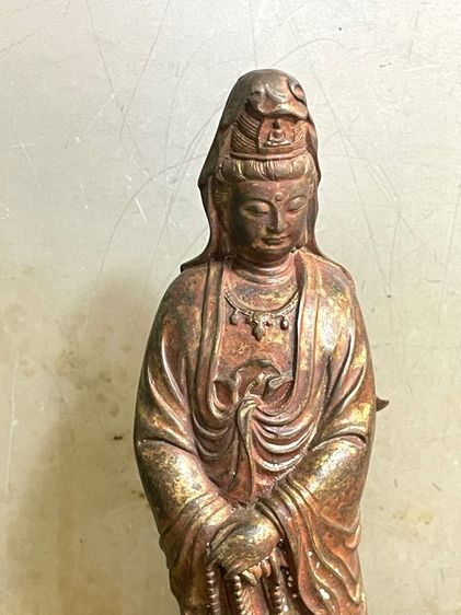 เจ้าแม่กวนอิม ทองเหลืองสะสม รูปที่ 7