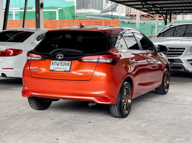 Toyota Yaris 2018 1.2 G Sedan เบนซิน ไม่ติดแก๊ส เกียร์อัตโนมัติ ส้ม รูปที่ 3