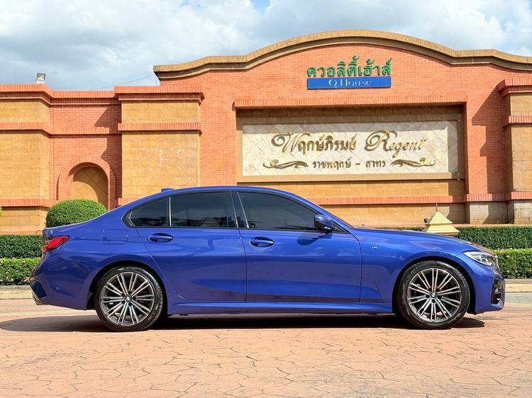 BMW Series 3 2021 320d Sedan ดีเซล เกียร์อัตโนมัติ น้ำเงิน รูปที่ 3