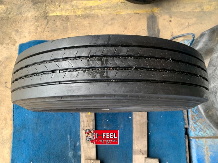 Bridgestone ยางรถบรรทุกกลาง ขอบ16 multi trans มี 2เส้น ปี23 radial รูปที่ 8