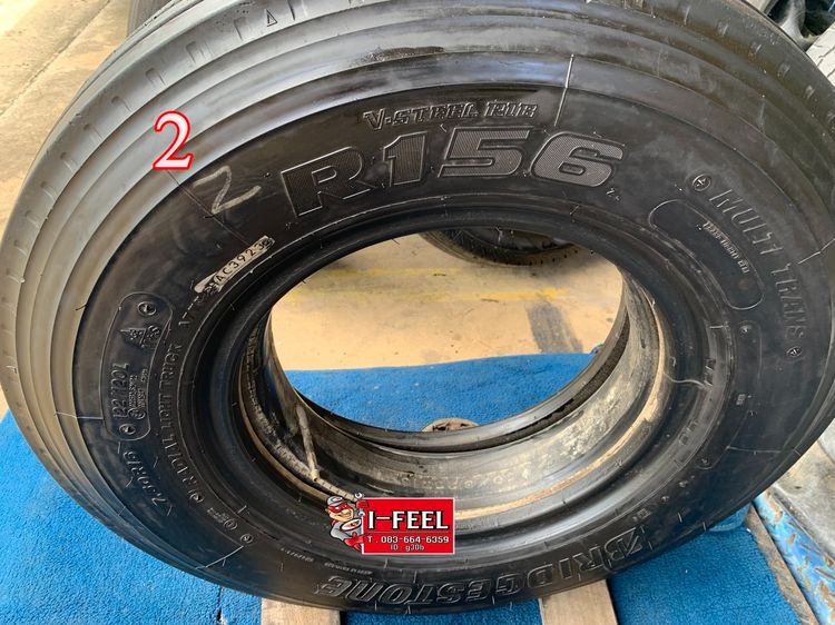 Bridgestone ยางรถบรรทุกกลาง ขอบ16 multi trans มี 2เส้น ปี23 radial รูปที่ 15