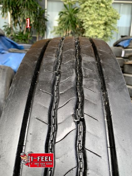 Bridgestone ยางรถบรรทุกกลาง ขอบ16 multi trans มี 2เส้น ปี23 radial รูปที่ 5