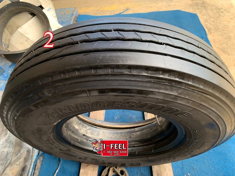 Bridgestone ยางรถบรรทุกกลาง ขอบ16 multi trans มี 2เส้น ปี23 radial รูปที่ 12