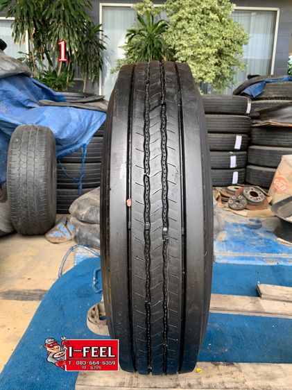 Bridgestone ยางรถบรรทุกกลาง ขอบ16 multi trans มี 2เส้น ปี23 radial รูปที่ 4