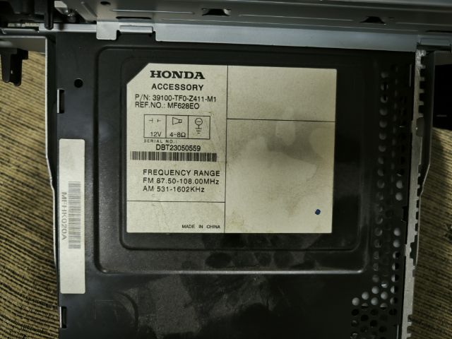 วิทยุเดิมๆ honda jazz GE ปี 2012 รูปที่ 3