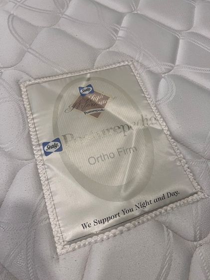 เตียงเหล็กแบรนด์Habitat พร้อมฟูก Sealy ขนาด 5ฟุต  รูปที่ 4