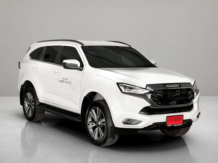 Isuzu MU-X 2022 3.0 Ultimate AT 2WD Utility-car ดีเซล ไม่ติดแก๊ส เกียร์อัตโนมัติ ขาว รูปที่ 3