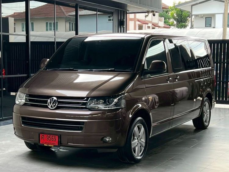 Volkswagen Caravelle 2015 2.0 TDi Van ดีเซล ไม่ติดแก๊ส เกียร์อัตโนมัติ น้ำตาล