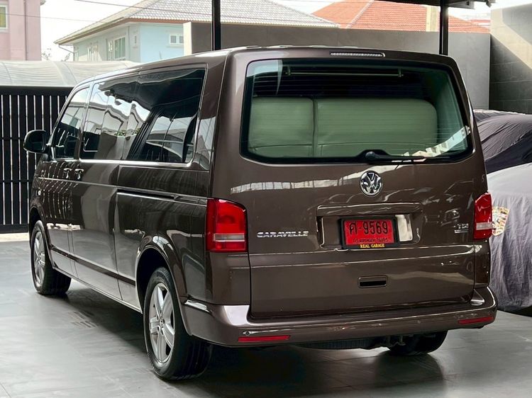 Volkswagen Caravelle 2015 2.0 TDi Van ดีเซล ไม่ติดแก๊ส เกียร์อัตโนมัติ น้ำตาล รูปที่ 4