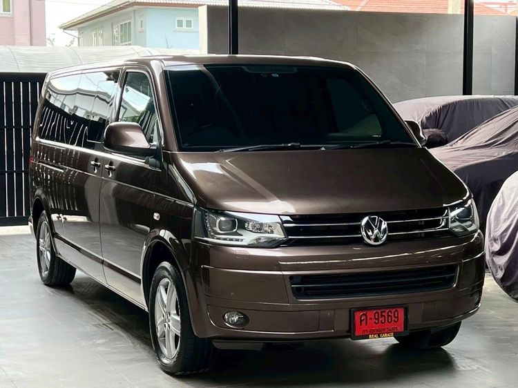 Volkswagen Caravelle 2015 2.0 TDi Van ดีเซล ไม่ติดแก๊ส เกียร์อัตโนมัติ น้ำตาล รูปที่ 2