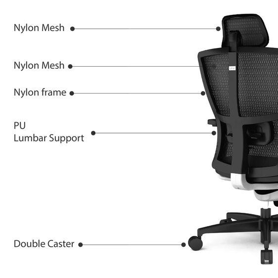 เก้าอี้สำนักงาน Bristol Sou Ergonomic chair รูปที่ 12