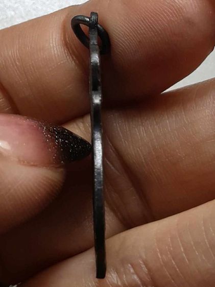 เหรียญหลวงปู่เอี่ยม วัดหนัง ยันต์ห้า ทองแดงรมดำ รูปที่ 4