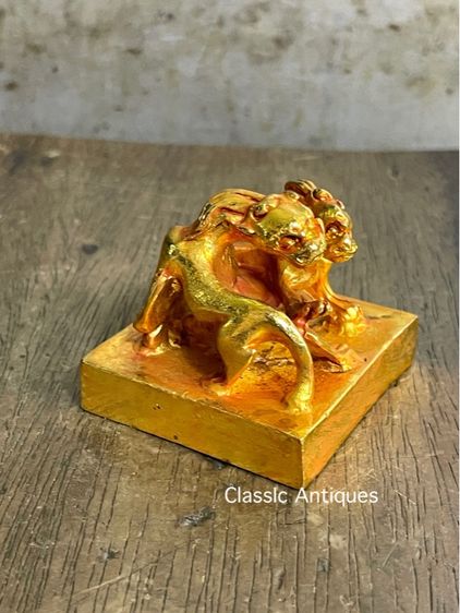 ตราประทับ กะไหล่ทอง สะสม รูปที่ 4