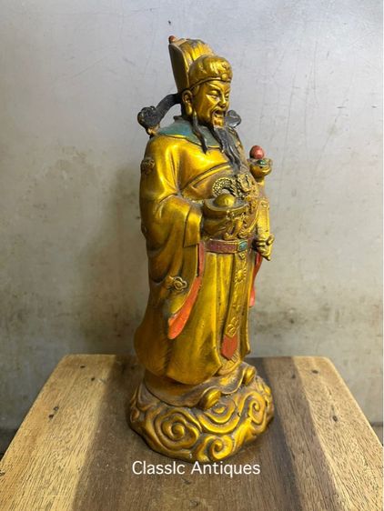 เทพเจ้าไฉ่ซิงเอี้ย ทองเหลืองสะสม รูปที่ 4