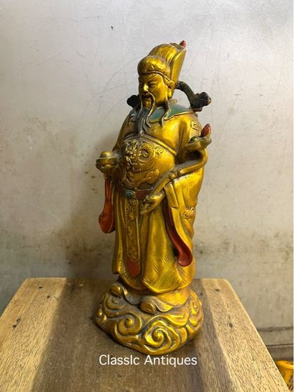 เทพเจ้าไฉ่ซิงเอี้ย ทองเหลืองสะสม รูปที่ 8