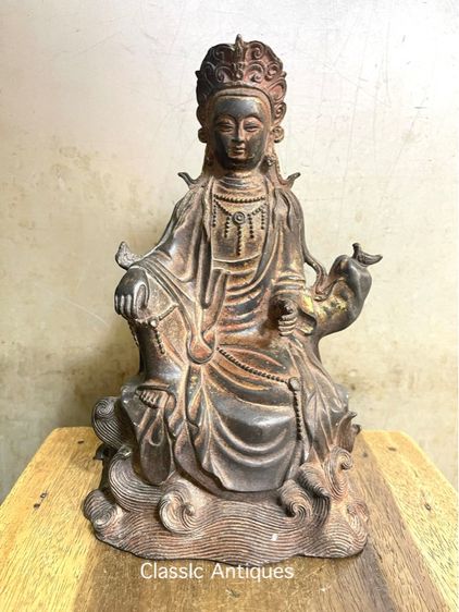 เจ้าแม่กวนอิม ธิเบต ทองเหลืองสะสม