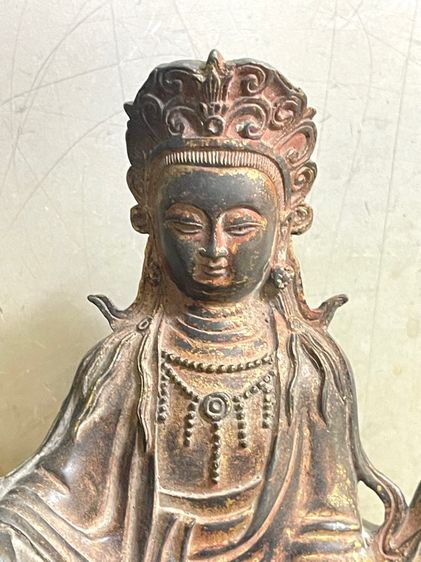 เจ้าแม่กวนอิม ธิเบต ทองเหลืองสะสม รูปที่ 11