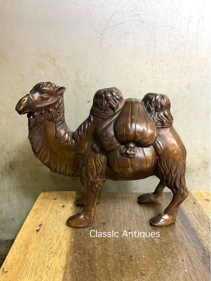 รูปปั้น อูฐ ทองเหลือง สะสม