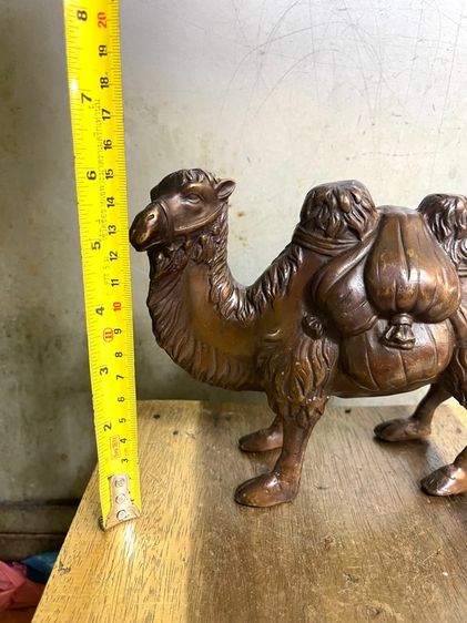 รูปปั้น อูฐ ทองเหลือง สะสม รูปที่ 11