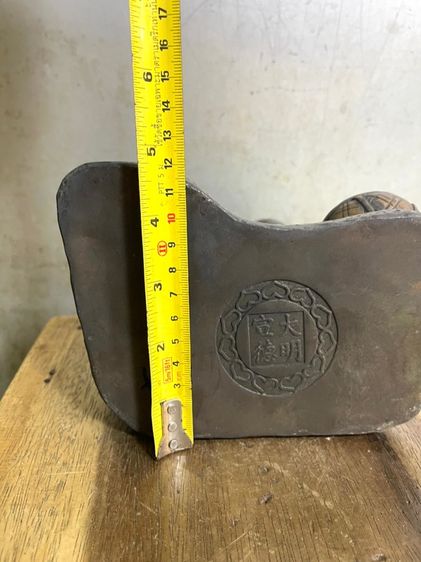 รูปปั้น เด็กโม่แป้ง ทองเหลืองสะสม รูปที่ 17