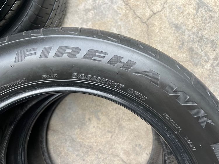 ยาง Firestone 225 55 17 ปี21 คู่ 1000 บาท รูปที่ 5