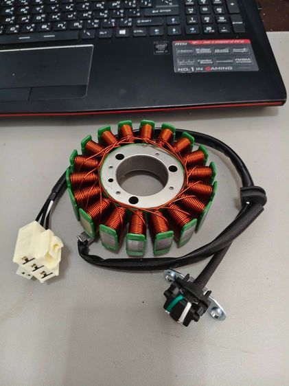 👍⚡🏍️มัดไฟ แผ่นชาร์จ NINJA 250 300 Z250 Z300 ส่งด่วน ใหม่ รูปที่ 2