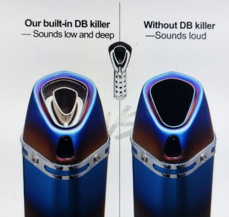 ท่อไอเสียมอเตอร์ไซค์ Racing Universal MP-PQG1001 นำเข้าจากประเทศญี่ปุ่น ของเเท้💯 รูปที่ 9