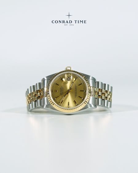 Rolex Datejust 78273 Champagne dial Two-Tone Jubilee 2012 31mm. Fullset  รูปที่ 4