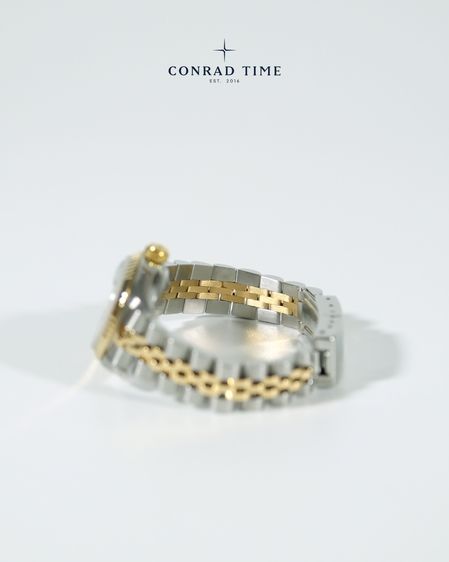 Rolex Datejust 69173 Champagne Roman Dial Two-Tone Jubilee 1996 26mm. Fullset  รูปที่ 9