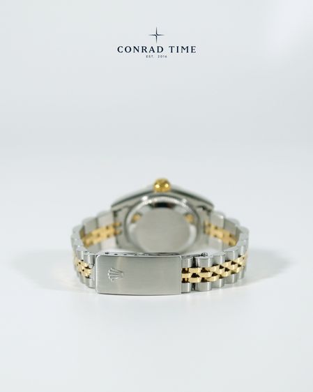 Rolex Datejust 69173 Champagne Roman Dial Two-Tone Jubilee 1996 26mm. Fullset  รูปที่ 7
