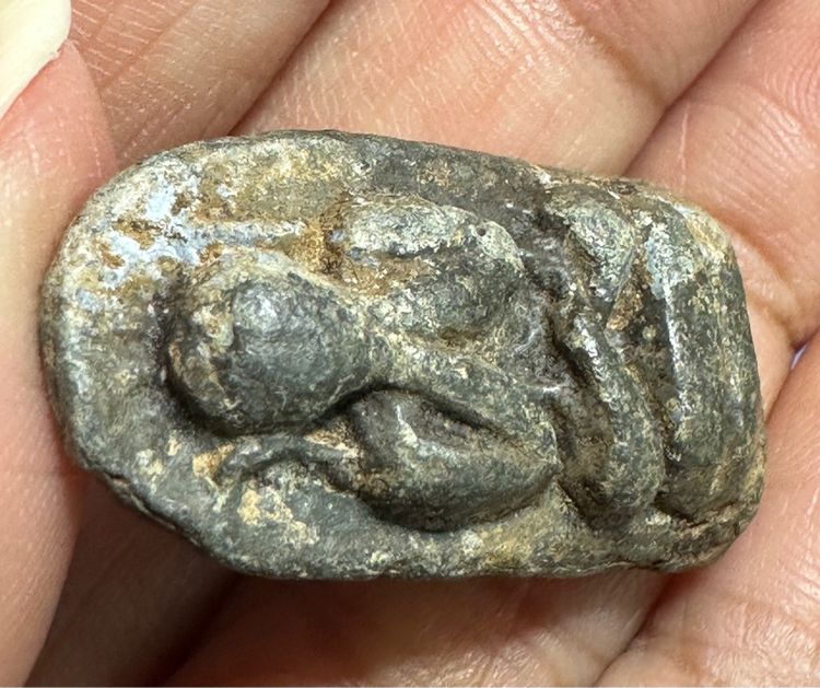 พระปิดตาล.พ.ฉ่ำ วัดท้องคุ้ง เนื้อชินตะกั่ว รูปที่ 6