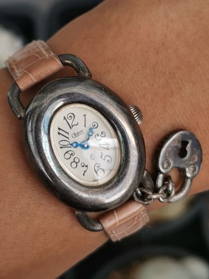 Vintage Obrey Paris Sterling Silver ระบบ Quartz สายเดิมบัคเคิลเดิม ใครเก็บแนวนี้อยู่ ราคาแบ่งปันครับ รูปที่ 9