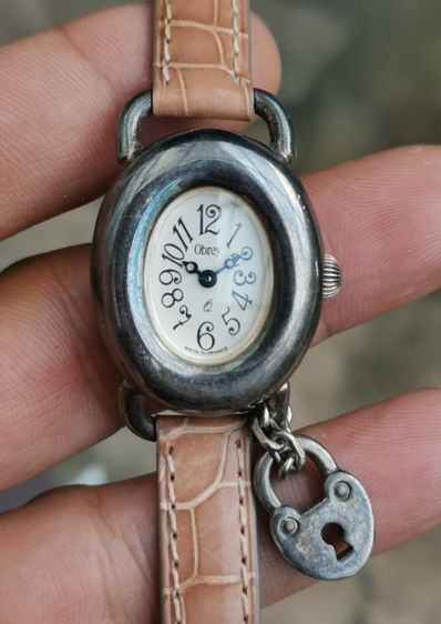 Vintage Obrey Paris Sterling Silver ระบบ Quartz สายเดิมบัคเคิลเดิม ใครเก็บแนวนี้อยู่ ราคาแบ่งปันครับ รูปที่ 6