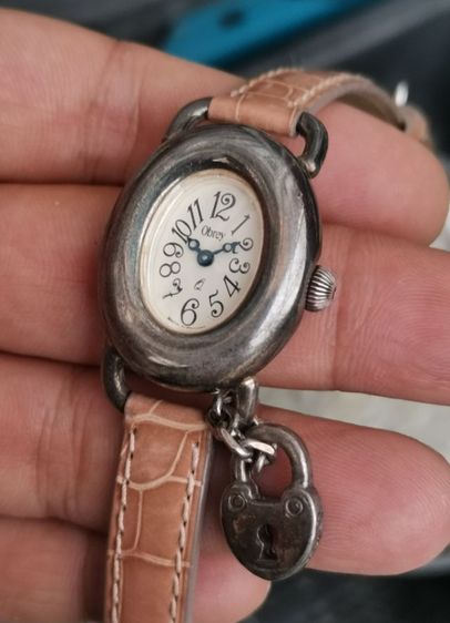 Vintage Obrey Paris Sterling Silver ระบบ Quartz สายเดิมบัคเคิลเดิม ใครเก็บแนวนี้อยู่ ราคาแบ่งปันครับ รูปที่ 2