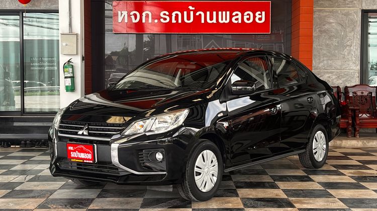 รถ Mitsubishi Attrage 1.2 GLX สี ดำ