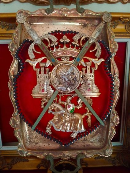 ฝรั่งเศส..โล่ราชวงศ์ฝรั่งเศส..งาน เซอร์วิเนียร์ยุคแรกเก่าโบราณ รูปที่ 10