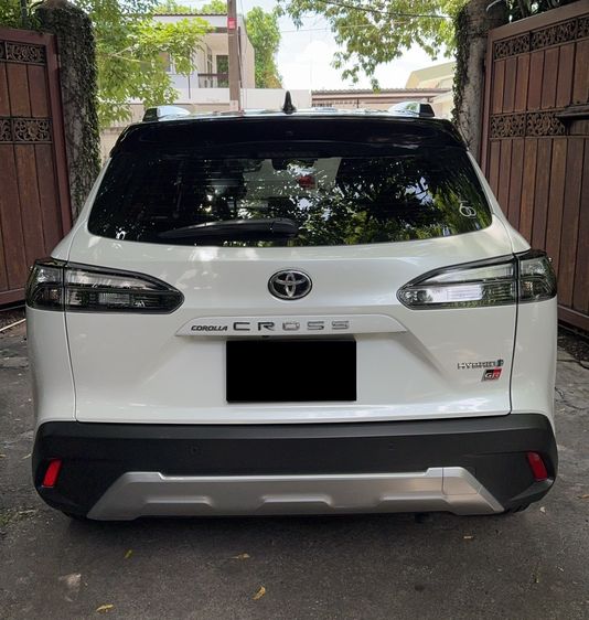 Toyota Corolla Cross 2022 1.8 Hybrid Premium Safety GR Sport Utility-car ไฮบริด เกียร์อัตโนมัติ ขาว รูปที่ 4