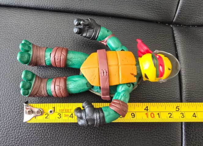 โมเดลนินจาเต่า 3 ชิ้น (มือสอง) รูปที่ 9