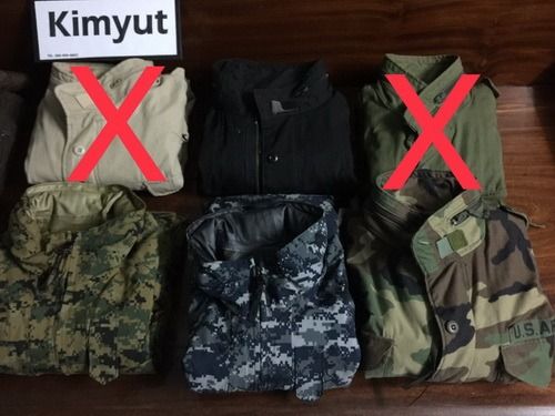 แจ็คเก็ตทหาร US NAVY NWU TYPE 1 DIGITAL BLUE GORETEX รูปที่ 13